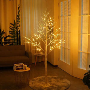 Birch Tree for Indoor Decoration Lighted Branch Tree Lamp JH72004