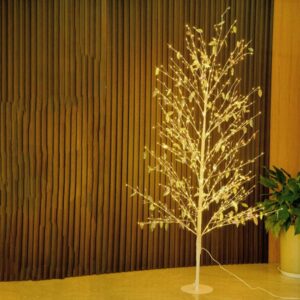 Decorative LED Lamp Gold Leaf Tree JH242050