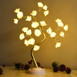 Decorative Rose LED Tree Table lamp JH22104