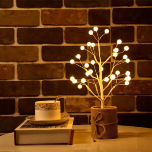 Decorative Tree Branches 30 LEDs Desk Tree Light JH22001