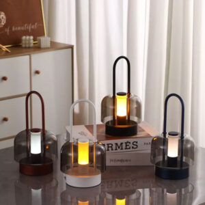 Lantern Lamp LED Portable Dimmable With Handle JH240151