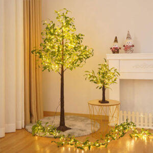 Olive Leaf LED Tree Light For Living Room Decoration JH72027