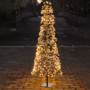 Outdoor Christmas LED Tree Warm Light Decorations JH242034