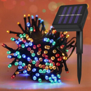 Solar Multicolor LED Fairy Chain Light JH52009