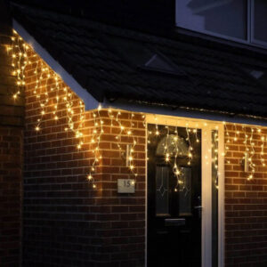 Solar Power Hanging Drop Icicle Curtain Light JH52031