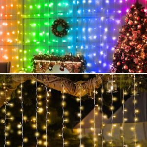 210 LED RGBIC Smart Curtain Light Cur-BLE-013