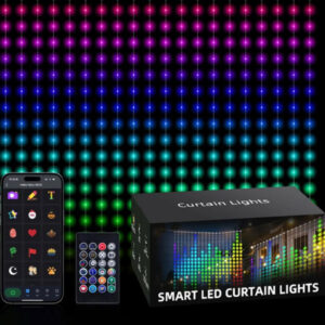 540 LED RGBIC Smart Curtain Light Cur-BLE-007