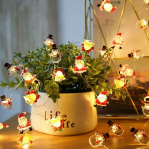 Christmas Decoration Santa LED String Light