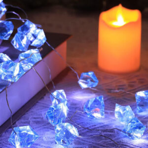 Decorative Acrylic Crystal Copper Wire LED Lights