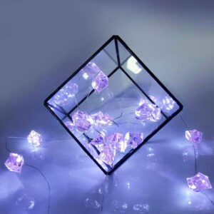 Decorative Clear Acrylic Copper Wire LED Lights
