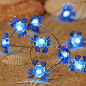 Decorative LED Copper Wire Crabs Light Chain