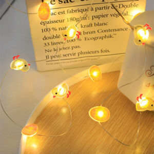 Easter Festival Chicken Copper Wire LED Lights