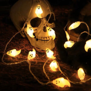 Halloween Ghost Copper Wire LED Light Chain JH24021