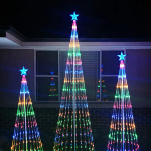 Smart Multicolor LED Christmas Tree Light Decoration Cone-BLE-006
